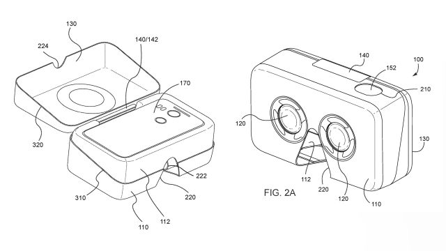 Компания Google выпустила патент для создания мобильной VR