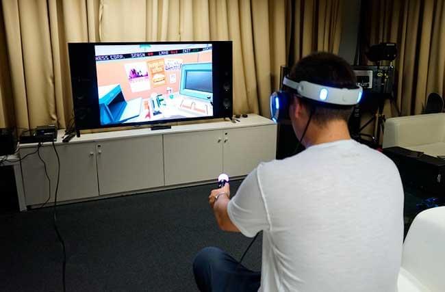 Принцип работы шлема виртуальной реальности