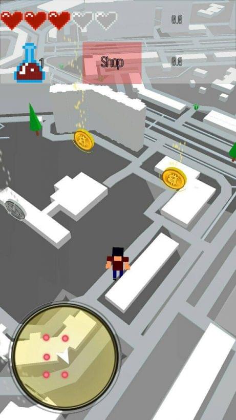 В России создали игру-квест в дополненной реальности Bitcomon Go
