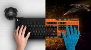 Logitech переносит клавиатуру в VR