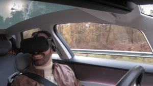 VR во время вождения автомобиля
