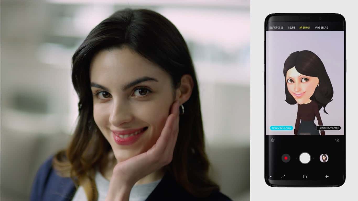 Samsung представила AR Emoji вместе с Galaxy S9