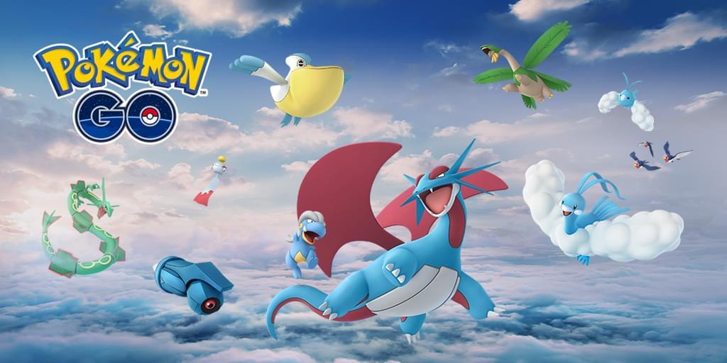 Новые покемоны в популярной AR игре Pokémon GO