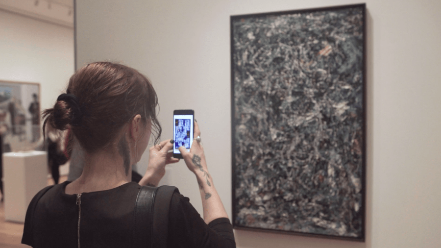 Дополненная реальность вторглась в Музей современного искусства Нью-Йорка