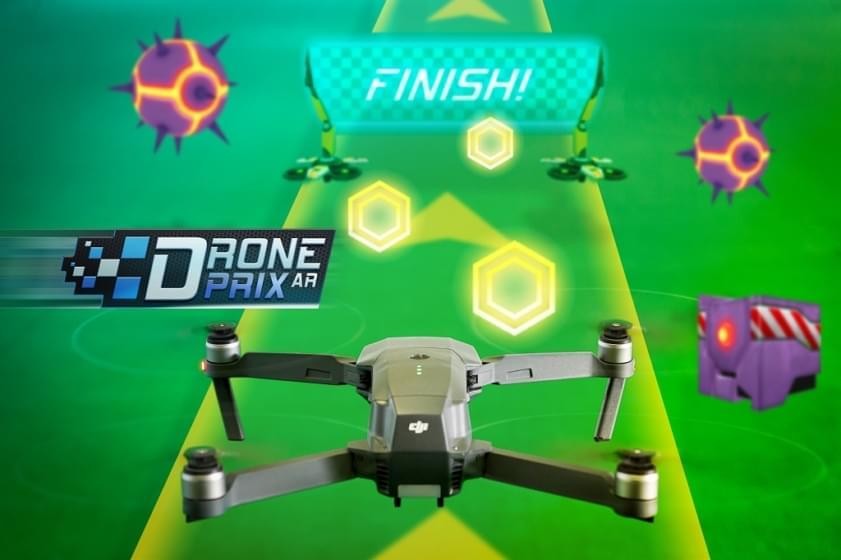 DJI и Epson разработали новое AR приложение для дронов