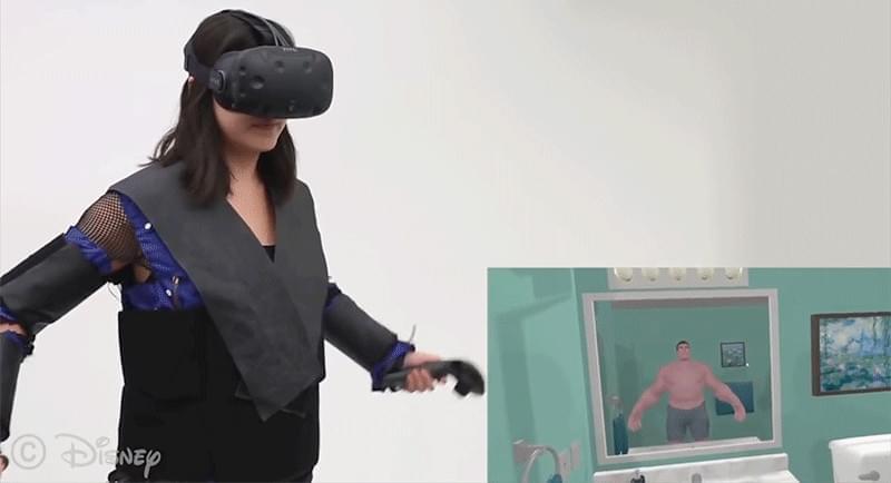 Гаптический жилет от Disney превращает виртуальные объятия в настоящие