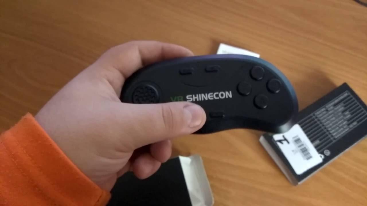 Инструкция - как настроить джойстик VR Shinecon?
