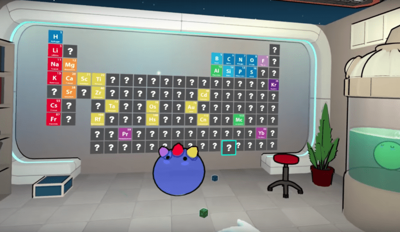 Tablecraft превращает изучение периодической таблицы в веселое VR развлечение