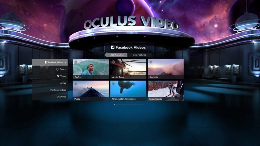 Oculus Rift прекращает поддержку функции проката и покупки фильмов