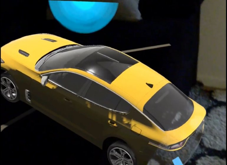 RelayCars для Magic Leap позволяет перенести в реальный мир Kia Stinger