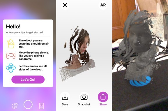 Приложение Capture превращает iPhone и iPad в 3D-сканеры для AR