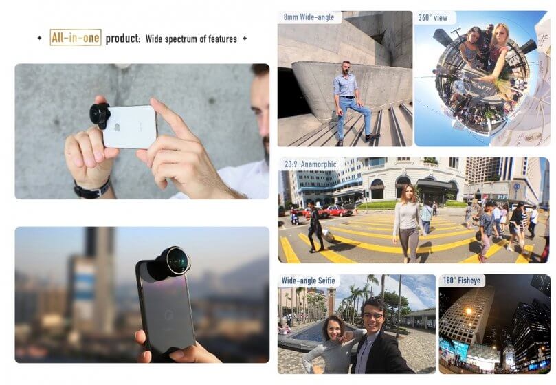 FusionLens 2.0 превращает iPhone в 360-градусную камеру