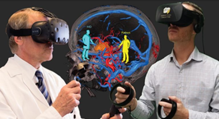 Пациенты совершают перед операцией VR тур по собственному мозгу