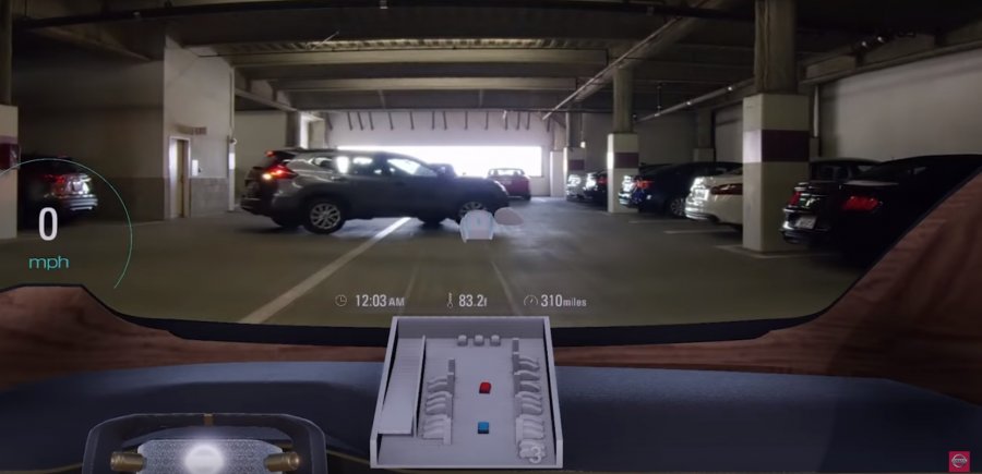 AR решение от Nissan помогает водителям обнаружить невидимые препятствия