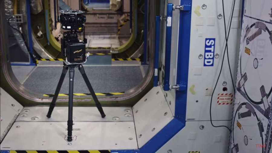 VR камеры на МКС снимут выходы в космос и миссии астронавтов