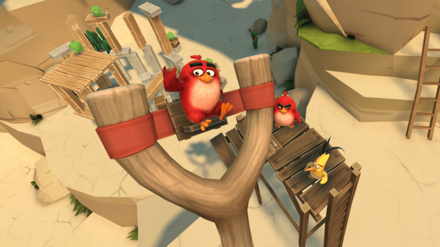 Angry Birds VR – отличная адаптация любимой игры