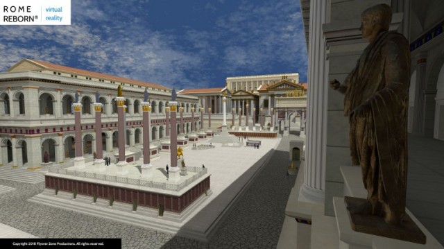Rome Reborn дарит возможность совершить виртуальный тур по Древнему Риму