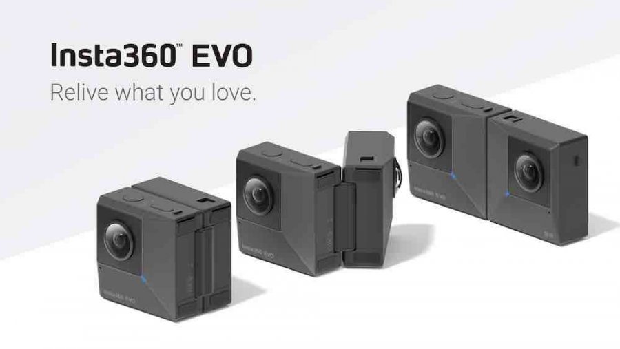 Insta360 EVO: складная камера для 180º или 360º 3D снимков