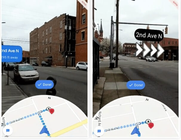 AR навигация для Google Maps – взгляд на будущее смарт-очков