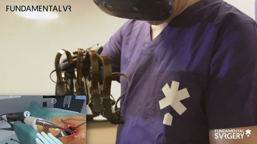 Перчатки HaptX Gloves выводят VR хирургию на новый уровень