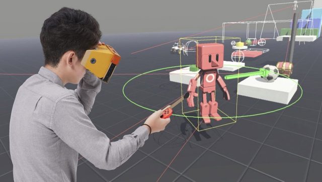 Nintendo демонстрирует креативный VR контент для  Labo VR Kit