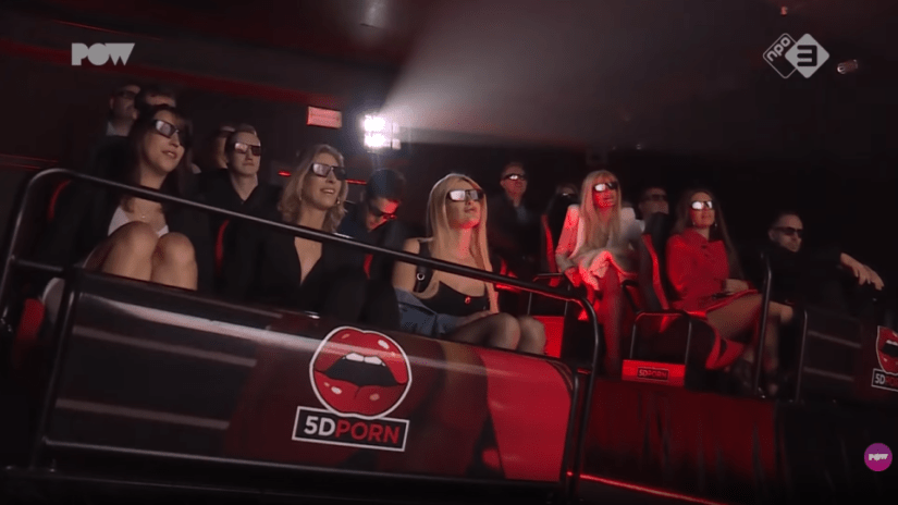 В Амстердаме открылся 5D порно VR кинотеатр