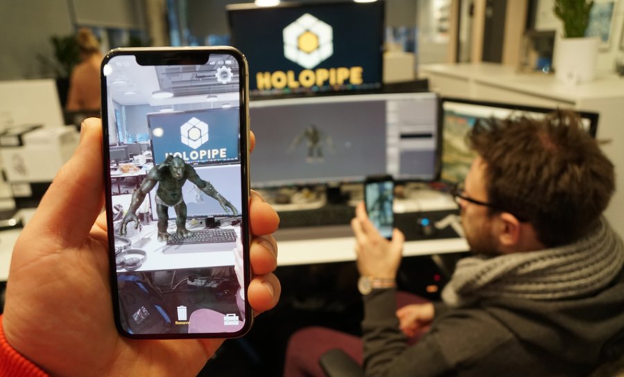 Инструмент Holopipe позволяет создавать AR голограммы без технических навыков