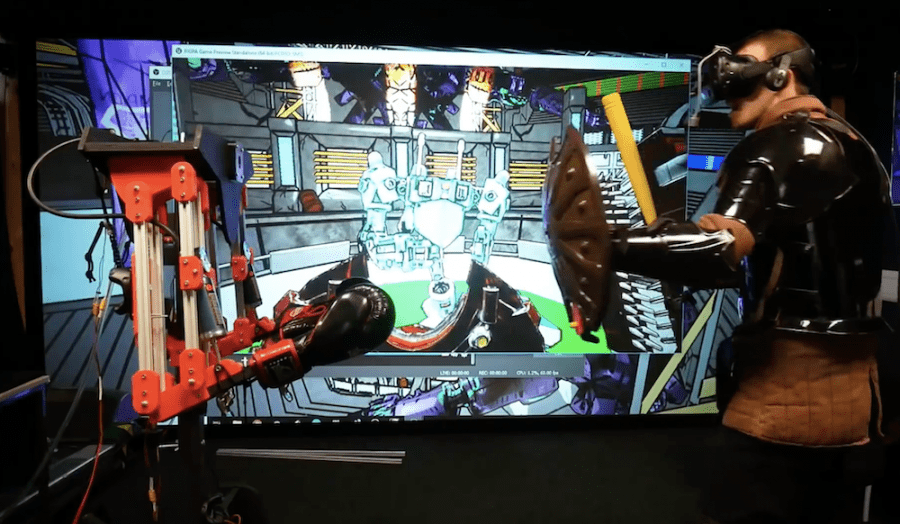 Вступи в схватку с боксерским роботом в VR