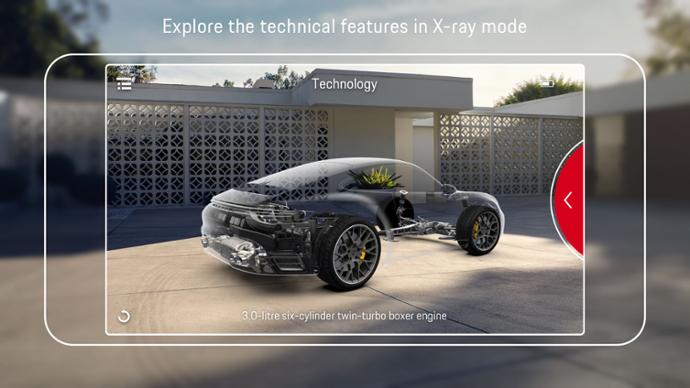 Перенеси машину своей мечты в реальный мир с помощью AR приложения от Porsche