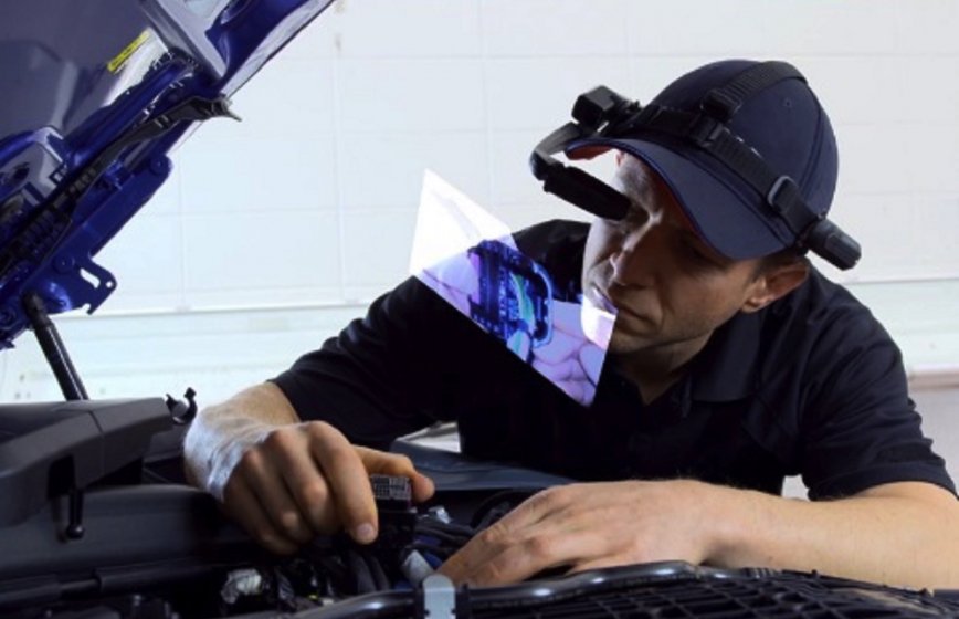 BMW использует AR для технического обслуживания и ремонта автомобилей