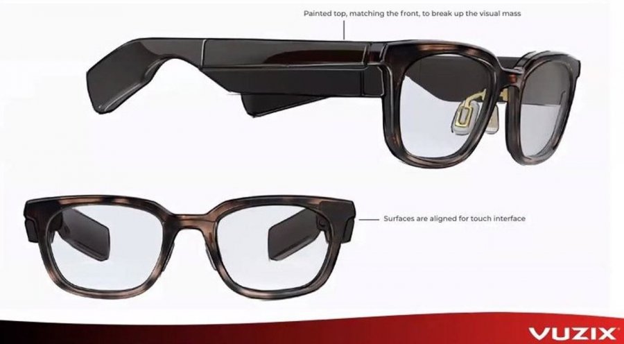 Vuzix создает миниатюрные AR смарт-очки с модным дизайном