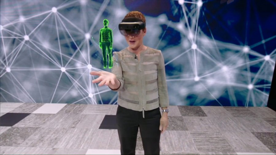 Microsoft проводит впечатляющую демонстрацию AR возможностей HoloLens 2