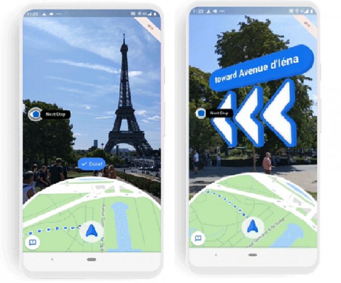 Запускается бета-версия AR навигации Google Maps для iOS и Android