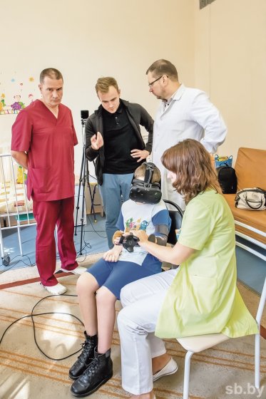 В Беларуси реализуется инновационный проект по реабилитации детей с ДЦП при помощи виртуальной реальности