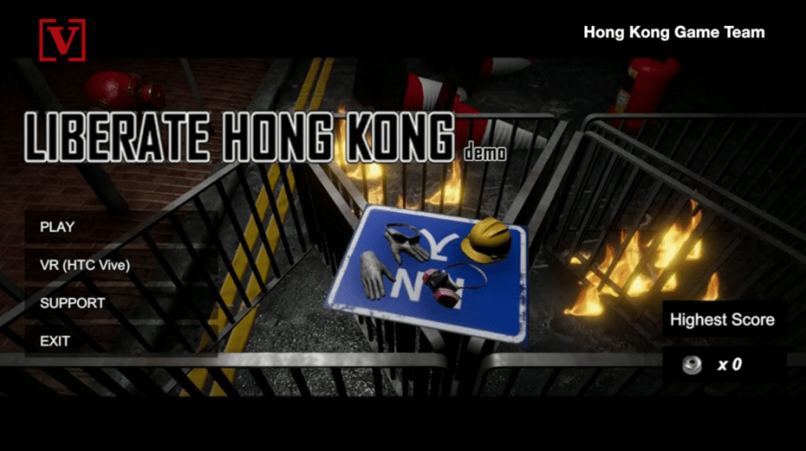 VR-симулятор позволяет оказаться на передовой конфликта в Гонконге