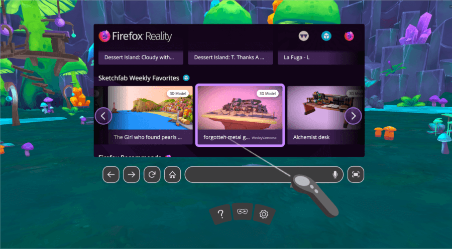 Firefox Reality упрощает просмотр видео в VR