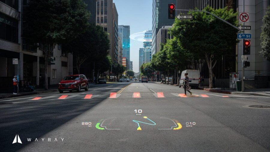 CES 2020: WayRay представляет свой первый полноцветный голографический AR-дисплей