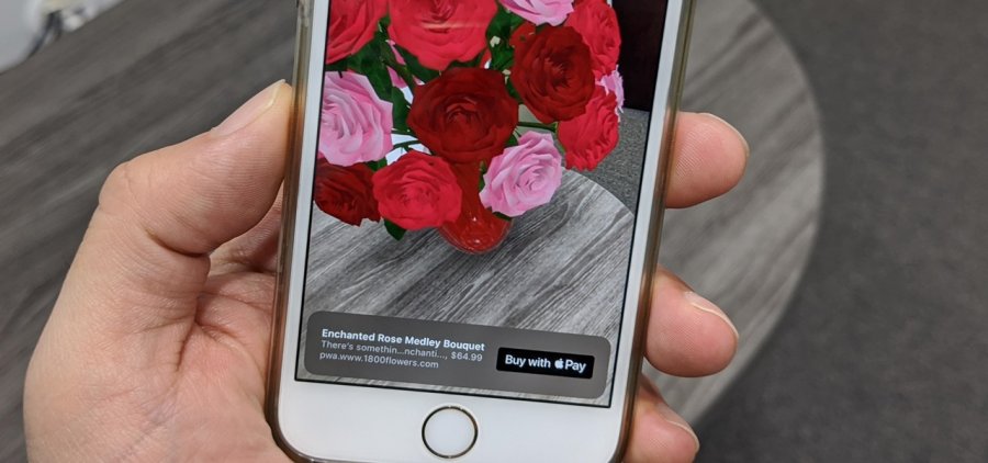 Apple помогает купить товар, визуализированный в AR