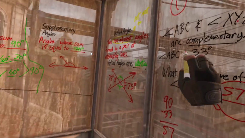 Учитель провел урок математики в Half-Life: Alyx