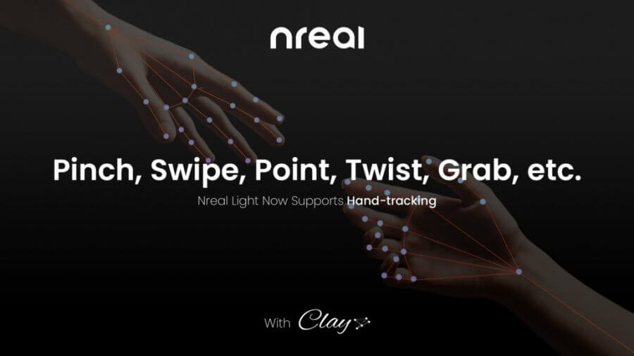 Nreal внедряет отслеживание рук для AR-очков Light