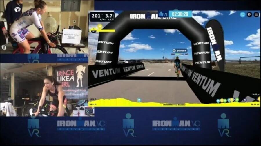 Знаменитая гонка Ironman прошла в виртуальной реальности 