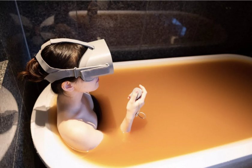 Японские горячие источники в виртуальной реальности