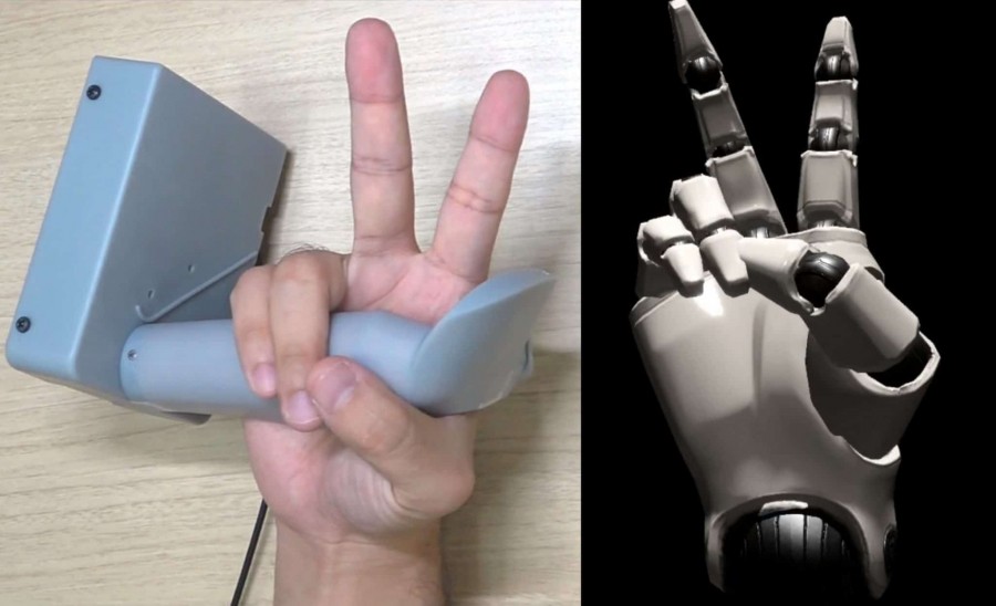 Sony показала прототип контроллера с отслеживанием пальцев рук