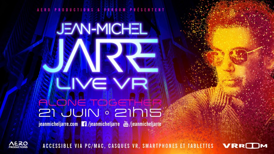 Жан-Мишель Жарр сыграет свой новый концерт полностью в виртуальной реальности