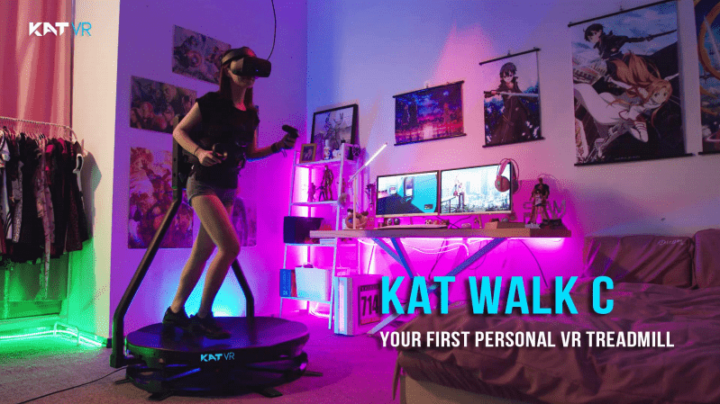 Kat VR запустит кампанию на Kickstarter для создания домашней беговой дорожки Kat Walk C
