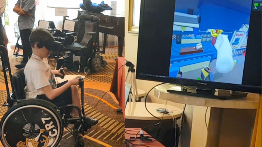 WalkinVR устраняет физические препятствия в VR-играх для людей с инвалидностью 