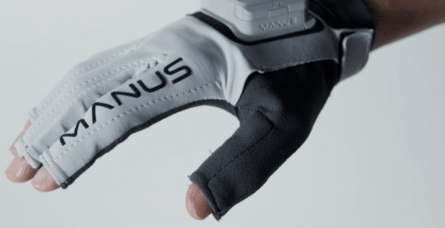 Последняя серия перчаток Manus 'Prime II' предлагает отслеживание пальцев с 11 степенями свободы (11 DoF)