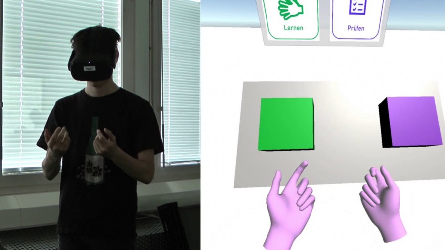 Отслеживание рук в Quest делает возможным изучение языка жестов в VR