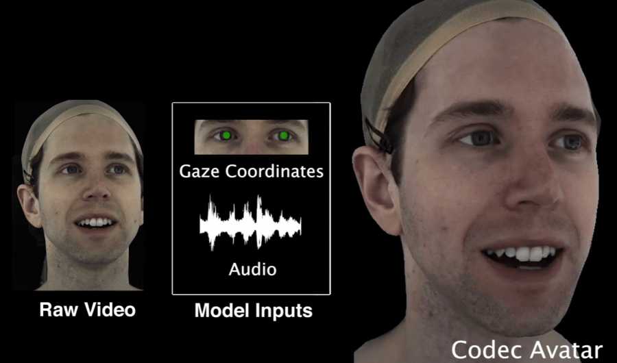 Facebook’s Prototype Photoreal Avatars No Longer Require Face Tracking