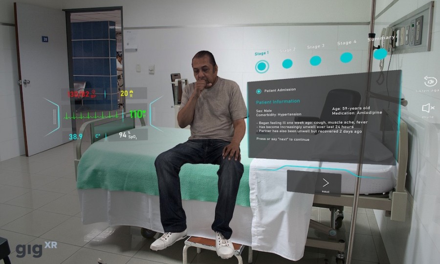 Приложение для HoloLens 2 помогает распознавать людей с коронавирусом